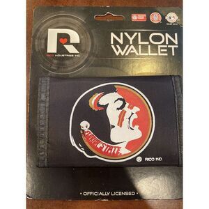Florida State‎ University Seminoles NCAA Nylon Trifold Wallet NWT